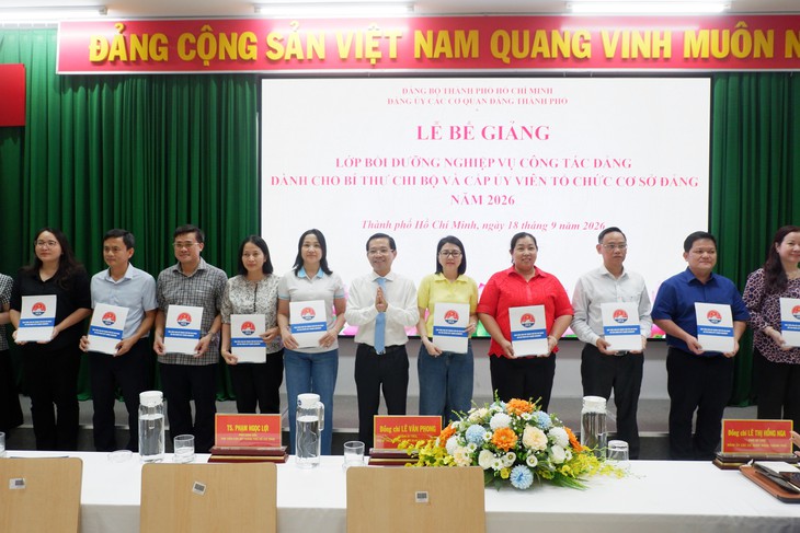Bồi dưỡng nghiệp vụ Đảng cho bí thư chi bộ tại TP . HCM năm 2026 - Ảnh 3.