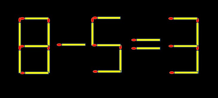 Thử tài IQ: Di chuyển một que diêm để 8+7=7 thành phép tính đúng - Ảnh 1.
