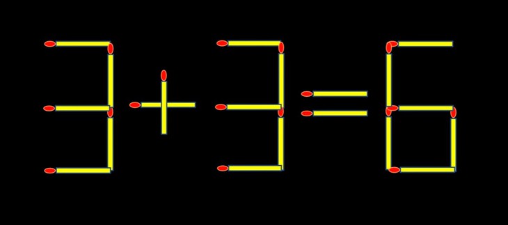 Thử tài IQ: Di chuyển một que diêm để 8+7=7 thành phép tính đúng - Ảnh 1.