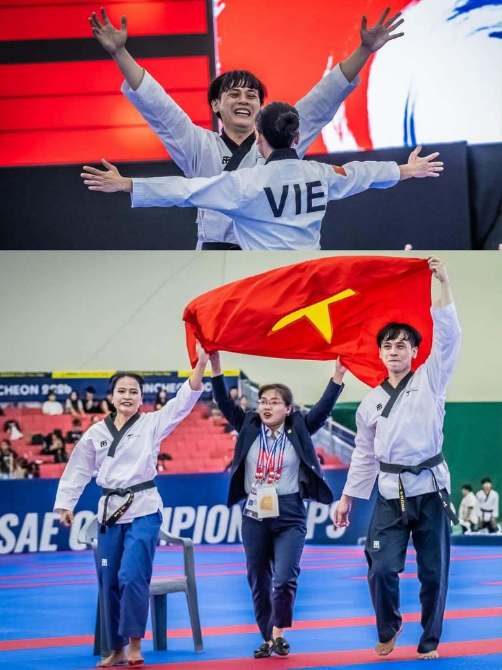 Taekwondo Việt Nam giành HCV thế giới 2026 - Ảnh 1.