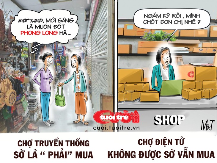 chợ truyền thống - Ảnh 1.