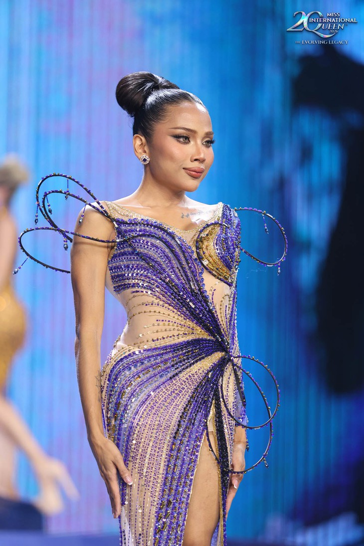 Minh Anh dừng chân top 12, người đẹp Mỹ đăng quang Miss International Queen 2026 - Ảnh 6.