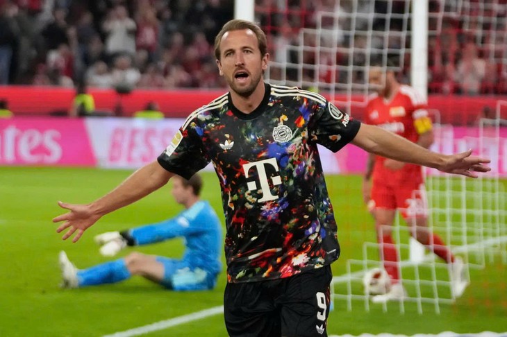 Harry Kane thiết lập kỷ lục tốc độ săn bàn đáng nể ở Bundesliga - Ảnh 1.