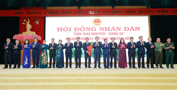 Ông Nguyễn Thế Mạnh được bầu làm Chủ tịch UBND tỉnh Thái Nguyên - Ảnh 1.