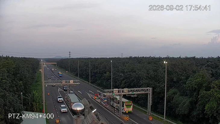 17h ngày 2-9, cao tốc Long Thành - Dầu Giây thông thoáng, chưa áp dụng cho xe chạy ngược chiều - Ảnh 10.