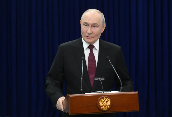 Ông Putin nói Nga đang chiến thắng, chỉ trích phát ngôn của Ukraine - Ảnh 1.