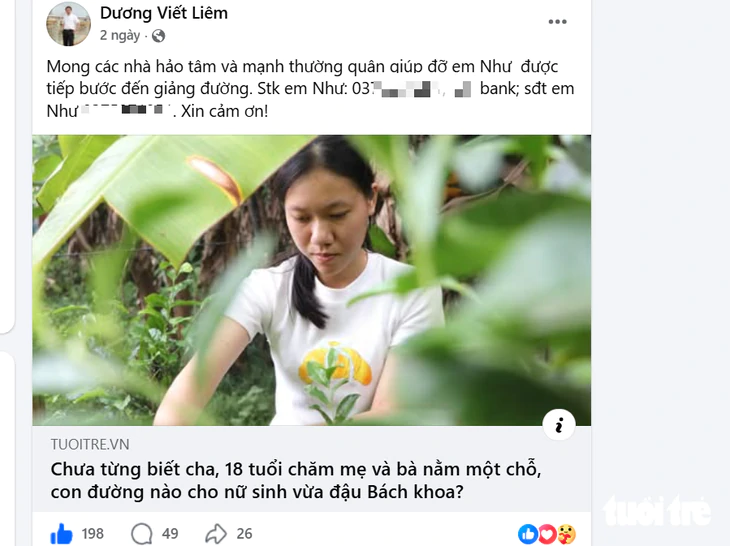 Ngày nữ sinh bách khoa được tiếp sức, đón nỗi đau mất bà - Ảnh 4.