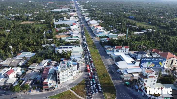 Người dân miền Tây trở lại TP . HCM 2026: Đồng Tháp thông thoáng , không ùn tắc - Ảnh 5.