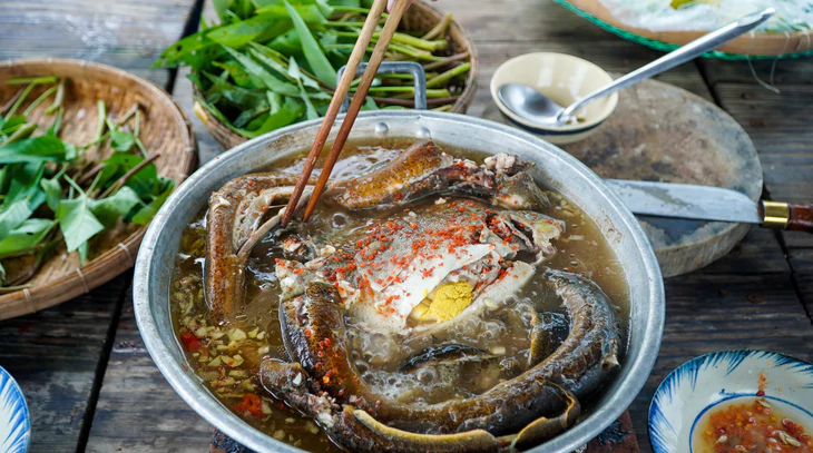 Se lịch vuông tôm nấu lẩu chua ngon ‘hết sẩy’ - Ảnh 10.