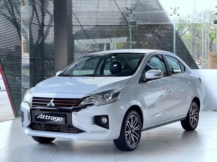 Tin tức giá xe: Mitsubishi Attrage bản cao giảm hàng chục triệu, giá lăn bánh tiệm cận cả Kia Morning - Ảnh 1.