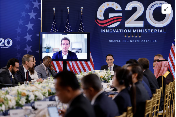 Mỹ muốn các nước G20 ‘nới tay’ với quy định về AI - Ảnh 1.
