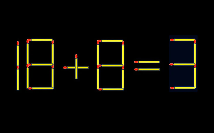 Thử tài IQ: Di chuyển một que diêm để 18+7=8 thành phép tính đúng - Ảnh 7.