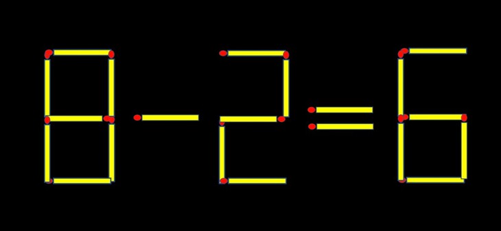 Thử tài IQ: Di chuyển một que diêm để 8+3=13 thành phép tính đúng - Ảnh 1.
