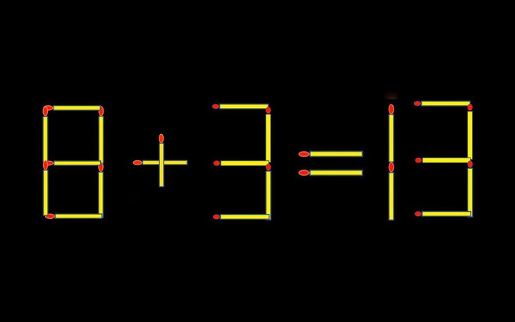 Thử tài IQ: Di chuyển một que diêm để 8+2=19 thành phép tính đúng - Ảnh 8.
