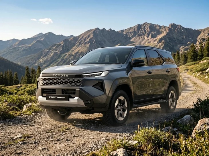 Toyota Fortuner đời mới chạy thử,  - Ảnh 8.