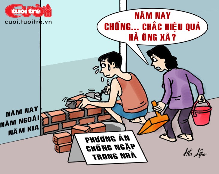 Phương án chống ngập từ trong nhà - Ảnh 1.