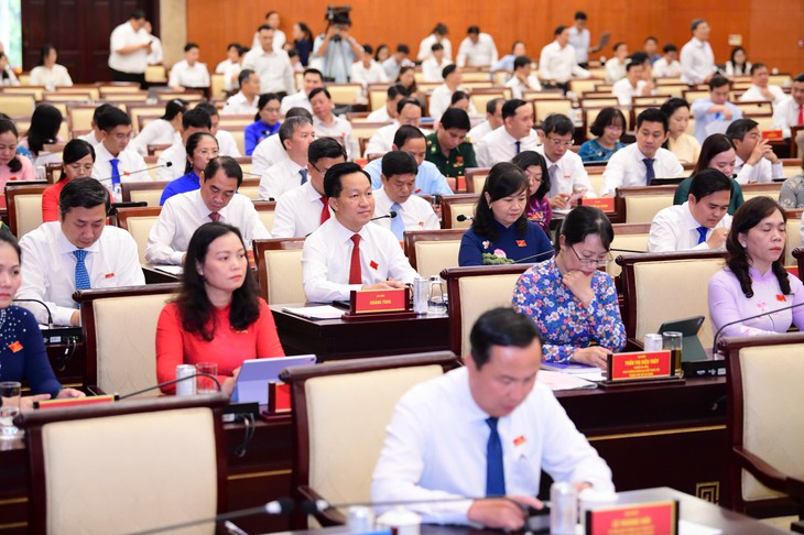 HĐND TP.HCM họp, xem xét nhiều nghị quyết về Luật Phát triển đô thị và thực hiện công tác nhân sự - Ảnh 6.