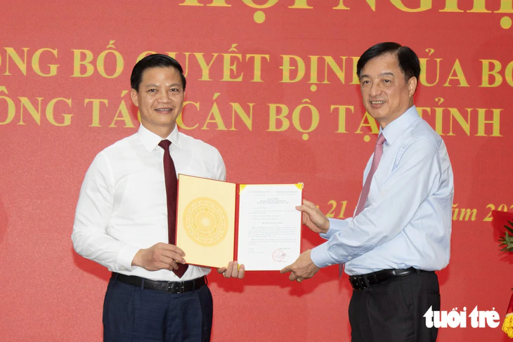 Ông Vương Quốc Tuấn làm Bí thư Tỉnh ủy Quảng Trị - Ảnh 1.