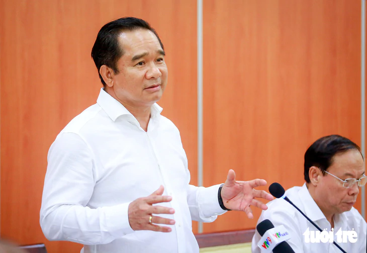 Chủ tịch Nguyễn Văn Được: TP.HCM quy hoạch không gian ngầm tại nhiều khu vực trung tâm - Ảnh 1.