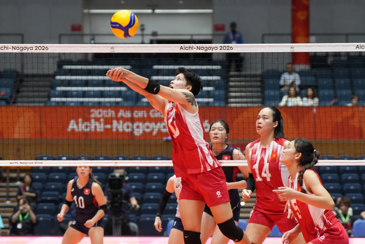 Bóng chuyền nữ Việt Nam thua đậm Indonesia tại Asiad 20 - Ảnh 1.