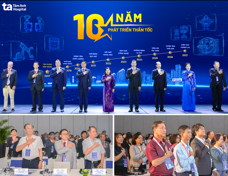 1.000 chuyên gia quốc tế, trong nước bàn y học thế giới tại Bệnh viện Tâm Anh - Ảnh 1.