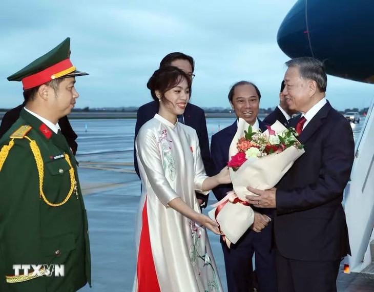 Tổng Bí thư, Chủ tịch nước Tô Lâm đến New York tham dự Phiên thảo luận cấp cao Đại hội đồng LHQ - Ảnh 2.
