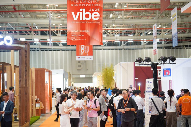 VIBE 2026: kết nối doanh nghiệp trong chuỗi kiến trúc - xây dựng - nội thất - Ảnh 1.