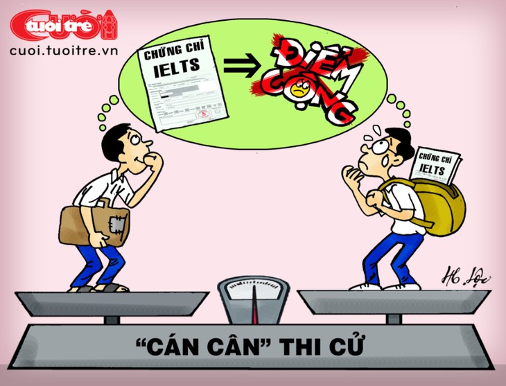 Bỏ điểm cộng IELTS để cán cân thi cử công bằng hơn? - Ảnh 1.