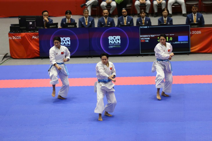 3 cô gái karate mang về HCV đầu tiên cho Việt Nam ở Asiad 20 - Ảnh 2.