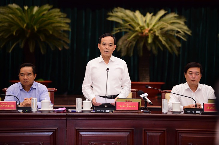 Bí thư Trần Lưu Quang: TP.HCM đang ở giai đoạn nước rút, cơ hội và thách thức đan xen - Ảnh 2.