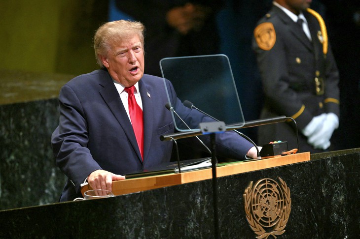 Ông Trump phát biểu tại Liên hợp quốc: Dọa xóa sổ Iran, nhấn mạnh sức mạnh Mỹ - Ảnh 2.
