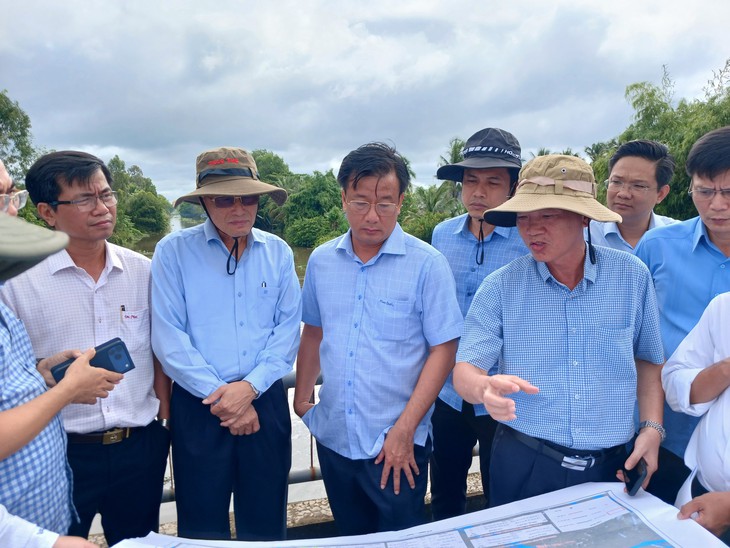 Khoảng 2 . 600 Tỉ đồng chuyển nước ngọt cho vùng Gò Công trong năm 2026 - Ảnh 1.