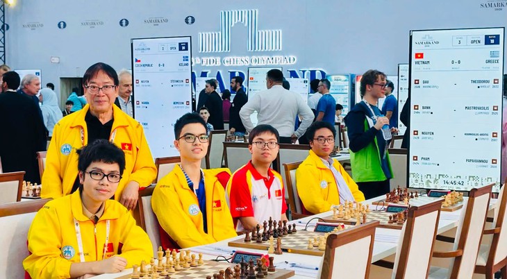 Sau 6 ván tại giải Olympiad 2026, tuyển cờ vua Việt Nam thi đấu ra sao? - Ảnh 1.