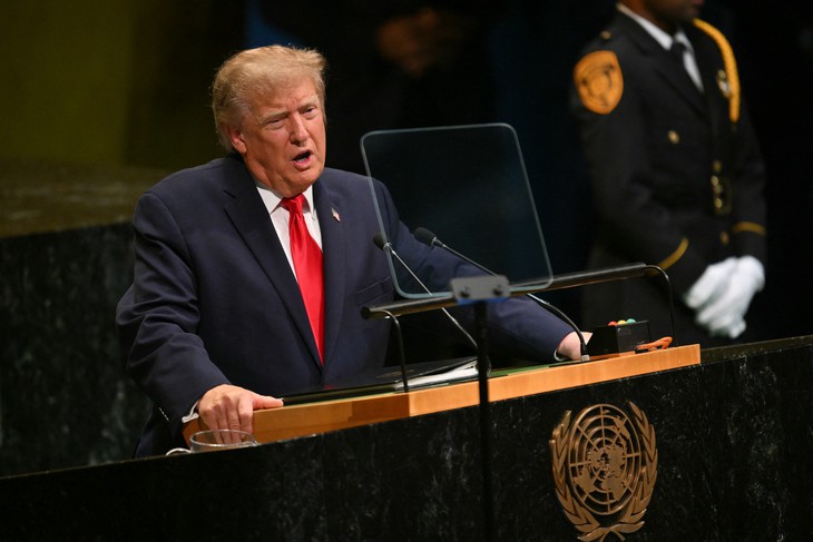Ông Trump phát biểu tại Liên hợp quốc: Dọa xóa sổ Iran - Ảnh 1.