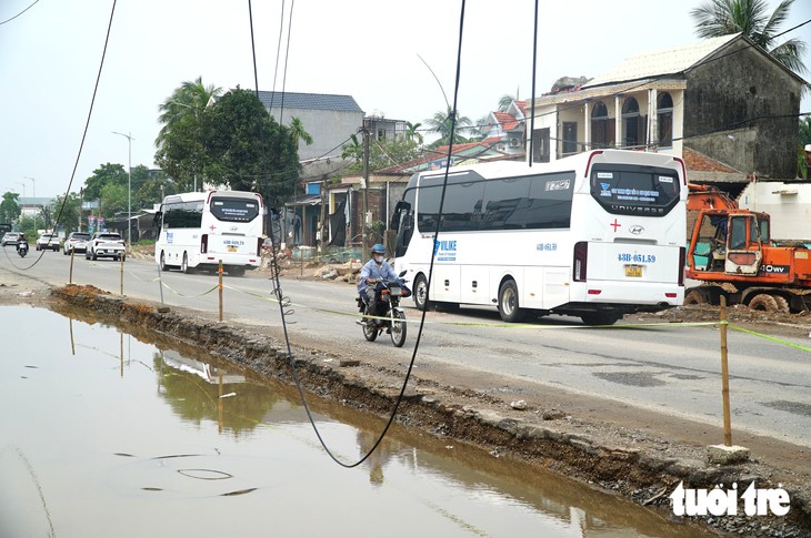 Quốc lộ 14B hơn 7,5km đã gia hạn 3 lần, làm mãi chưa xong: ‘Bằng mọi giá phải làm xong’ - Ảnh 4.