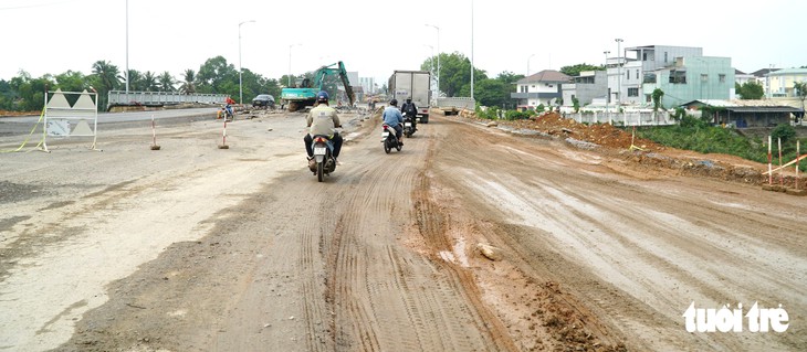 Quốc lộ 14B hơn 7,5km đã gia hạn 3 lần, làm mãi chưa xong: ‘Bằng mọi giá phải làm xong’ - Ảnh 3.