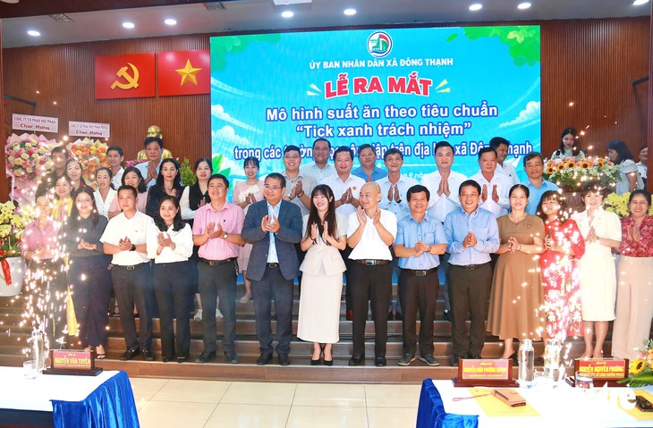 Đông Thạnh ra mắt mô hình suất ăn học đường có trách nhiệm và truy xuất nguồn gốc - Ảnh 1.