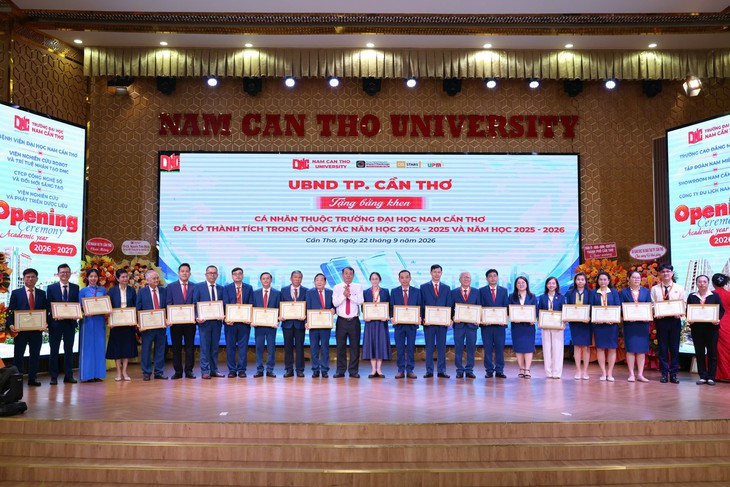 Trường Đại học Nam Cần Thơ nâng cao đào tạo chất lượng và hội nhập quốc tế năm 2026 - Ảnh 1.