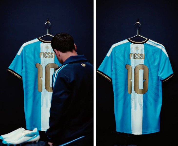 Messi mặc gì ở trận cuối cho Argentina? - Ảnh 1.