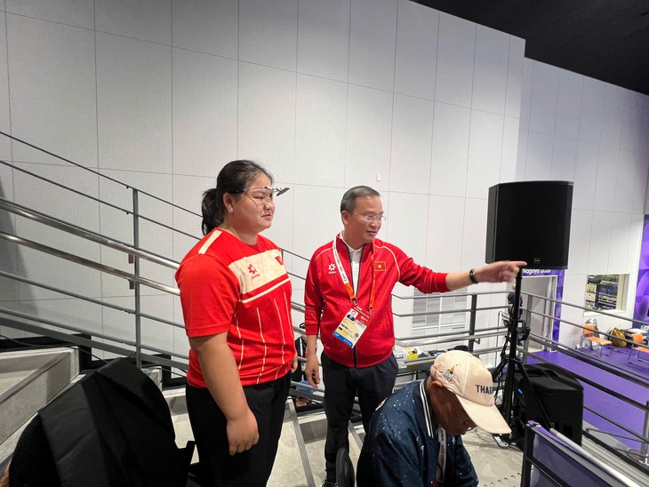 Việt Nam giành HCĐ bắn súng 10m đồng đội nữ tại Asiad 2026 - Ảnh 2.