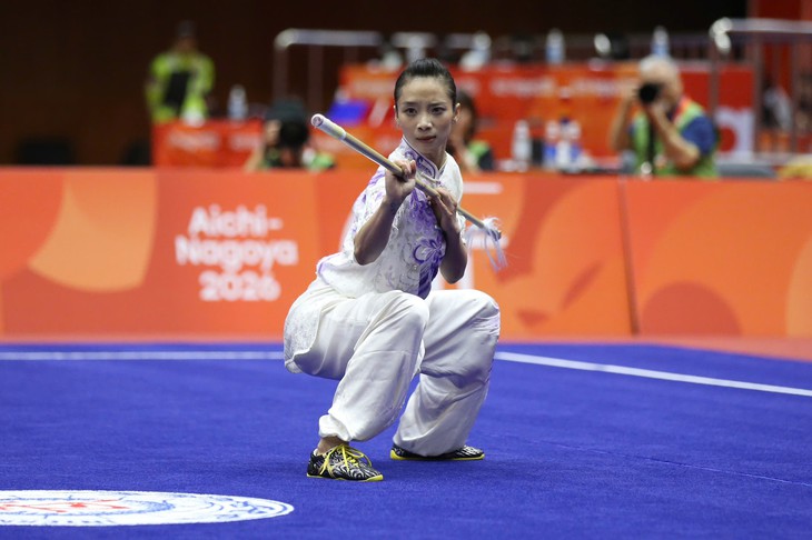 Dương Thúy Vi rực sáng ở kỳ Asiad cuối cùng - Ảnh 1.