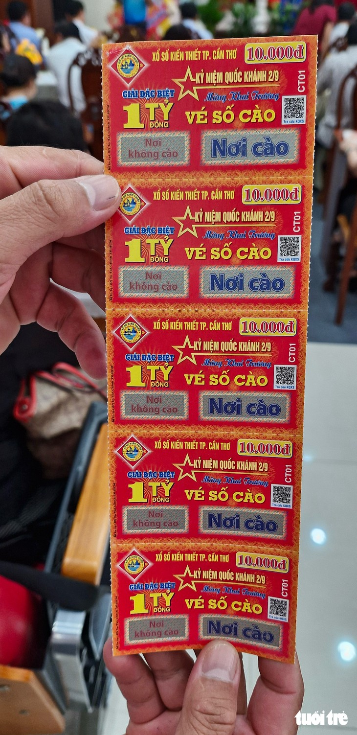 ‘Vé số cào Cần Thơ’ ra đời sau khi đi nước ngoài học kinh nghiệm - Ảnh 2.