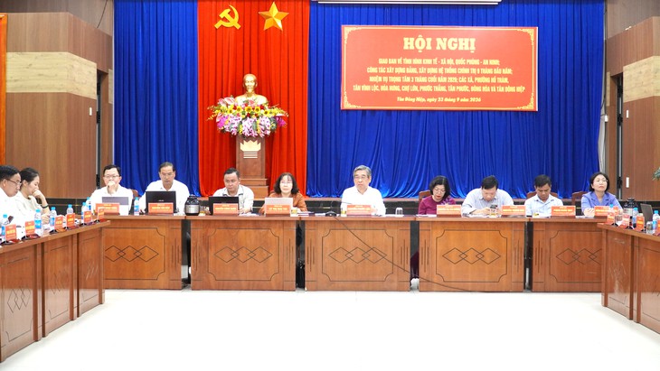 Phó bí thư Thành ủy TP.HCM Nguyễn Phước Lộc làm việc với 8 xã phường - Ảnh 1.