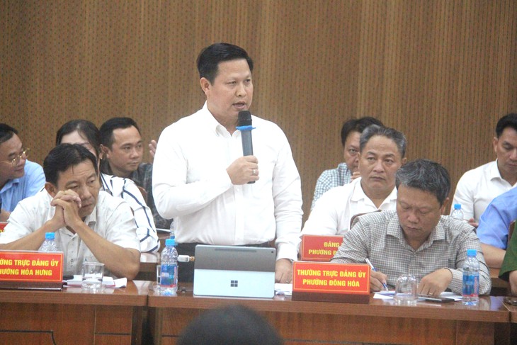 Phó bí thư Thành ủy TP.HCM Nguyễn Phước Lộc làm việc với 8 xã phường - Ảnh 2.