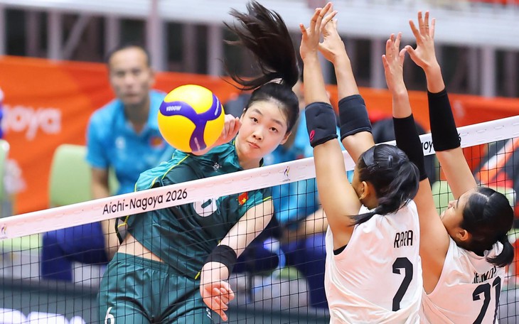 Bóng chuyền nam Việt Nam thua Ấn Độ trận ra quân Asiad 2 - Ảnh 2.