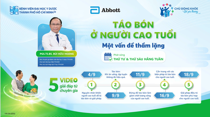 Táo bón ở người cao tuổi: Vì sao cần xử trí đúng cách? - Ảnh 3.