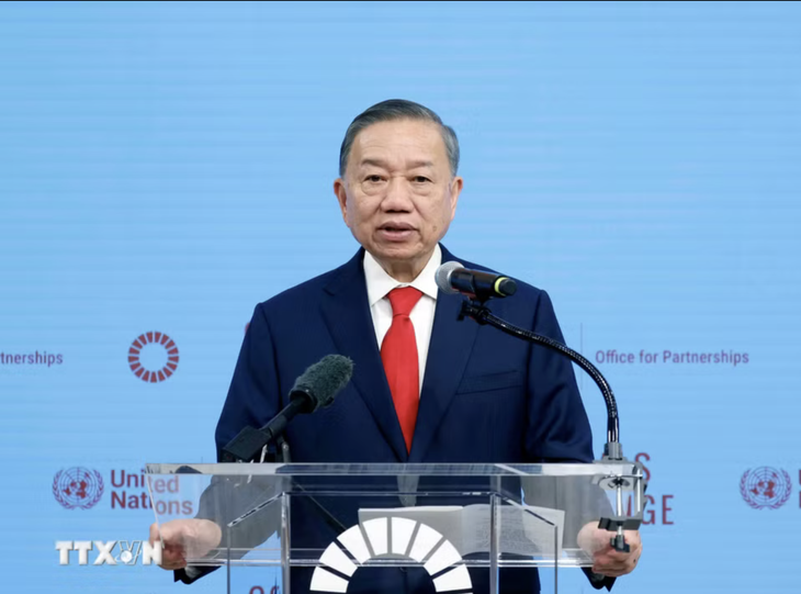 Tổng Bí thư, Chủ tịch nước Tô Lâm chứng kiến trao văn kiện hợp tác Việt Nam - Liên hợp quốc - Ảnh 1.