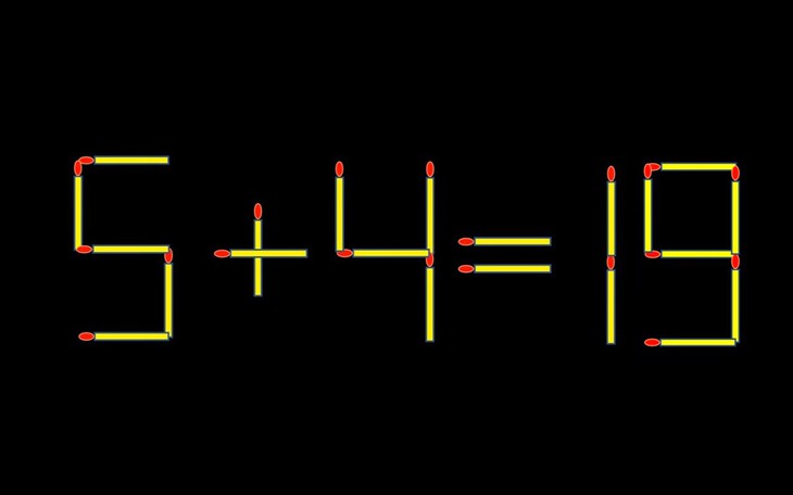 Thử tài IQ: Di chuyển một que diêm để 21+4=8 thành phép tính đúng - Ảnh 3.