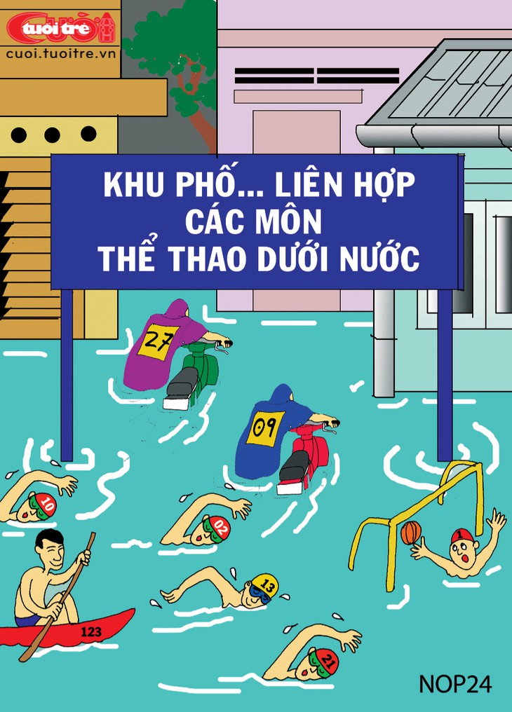 ASIAD phiên bản... khu phố tôi - Ảnh 1.