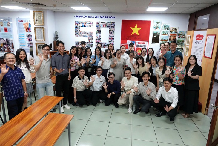 Học viện Hàng không Việt Nam tập huấn nâng cao năng lực truyền thông tại báo Tuổi Trẻ  - Ảnh 9.